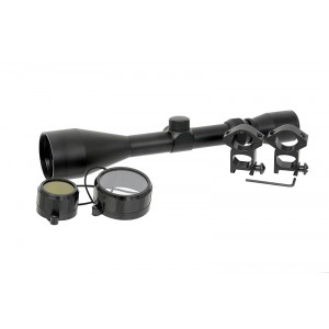 SHS Scope 3-9x50 with high mount rings